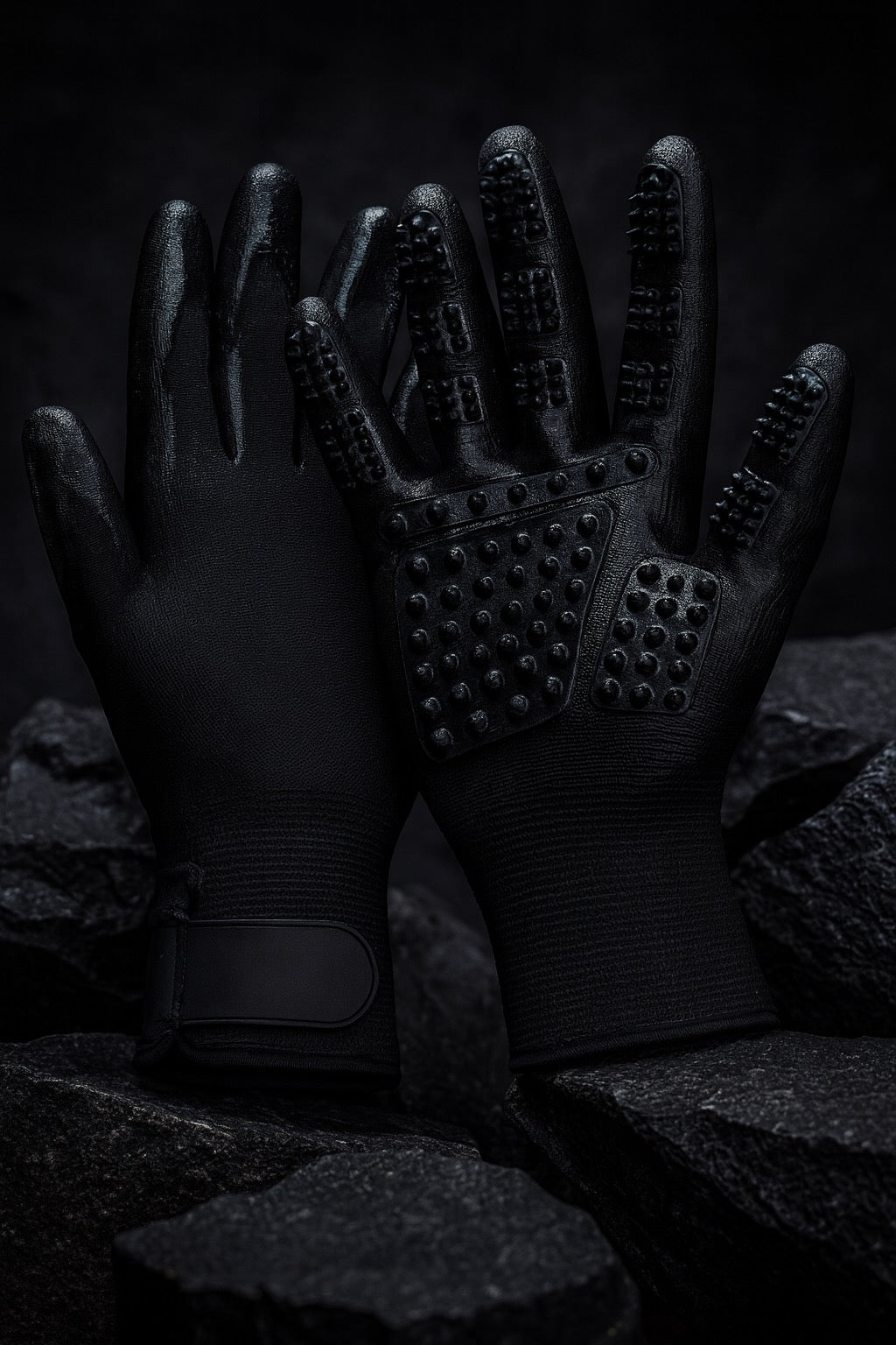 Sheddyy Massage Grooming Gloves