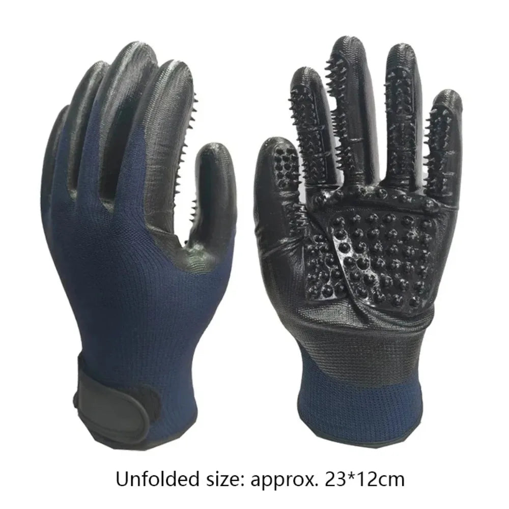 Sheddyy Massage Grooming Gloves