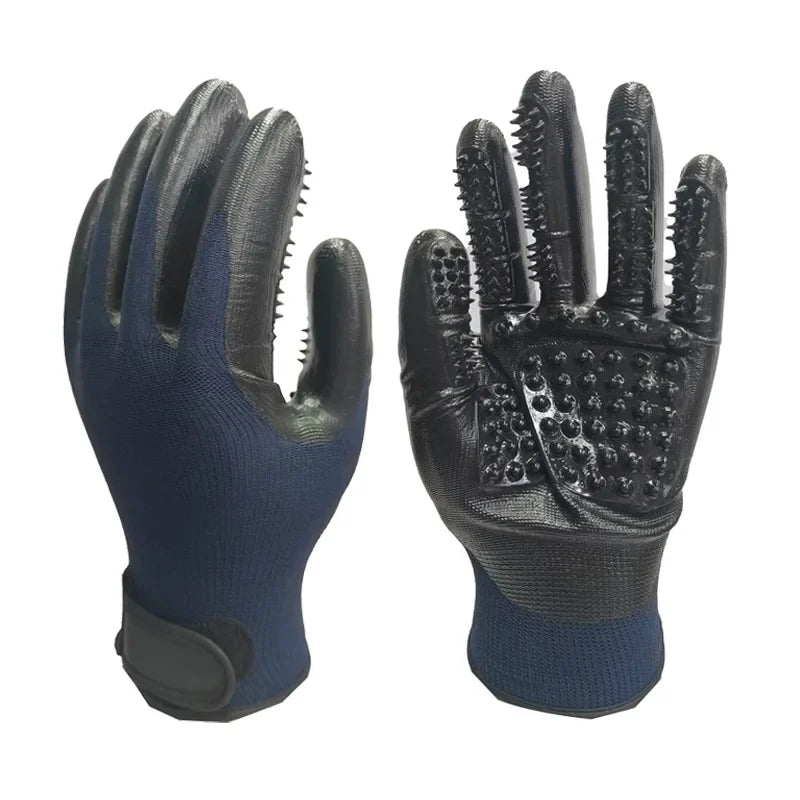 Sheddyy Massage Grooming Gloves