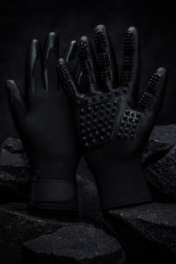 Sheddyy Massage Grooming Gloves