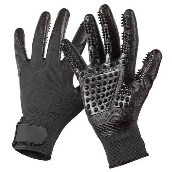 Sheddyy Massage Grooming Gloves
